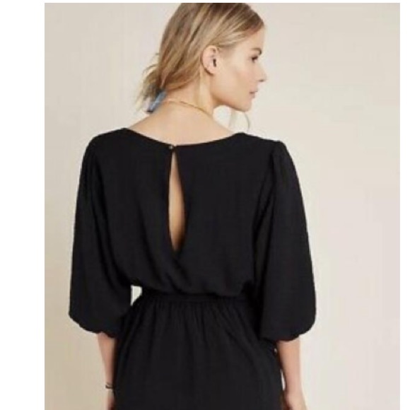 Anthropologie black romper. S - Picture 10 of 11
